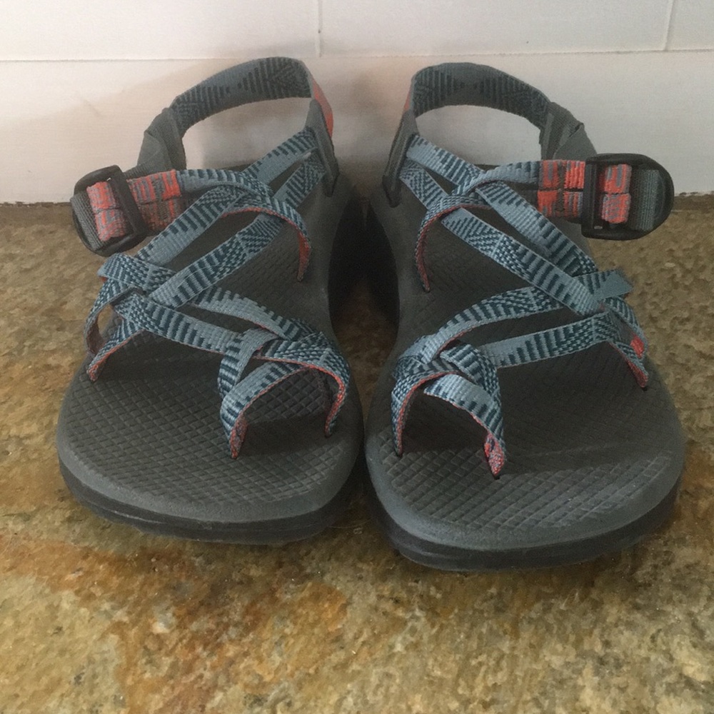Teal Chaco Sandals
